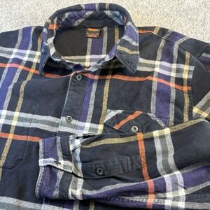 Nike SB 6.0 Flannel Shirt Men's XL Plaid Long Sleeve Button Up